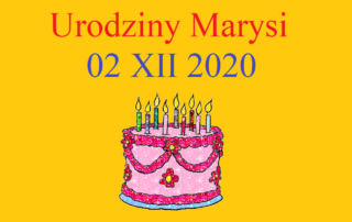 Urodziny Marysi wyr