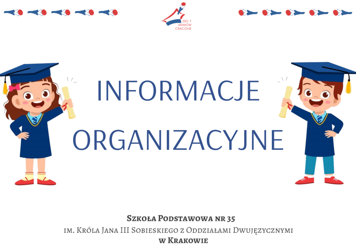 info organizacyjne