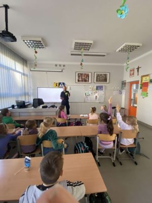 spotkanie ze strażnikiem miejskim (2)