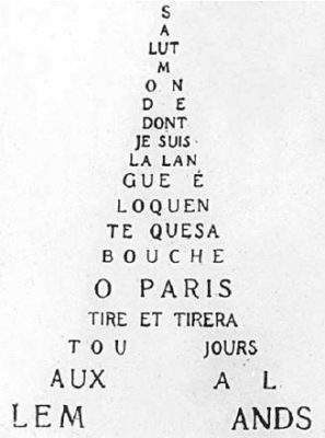 Guillaume_Apollinaire_Calligramme 1